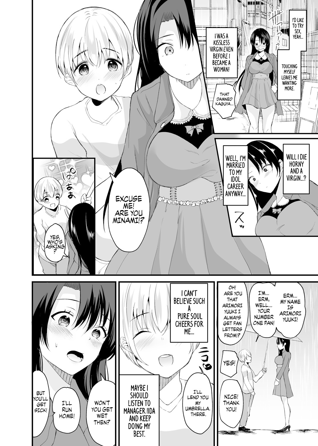 Hentai Manga Comic-Genderbent Idol No-Dating Policy-Read-9